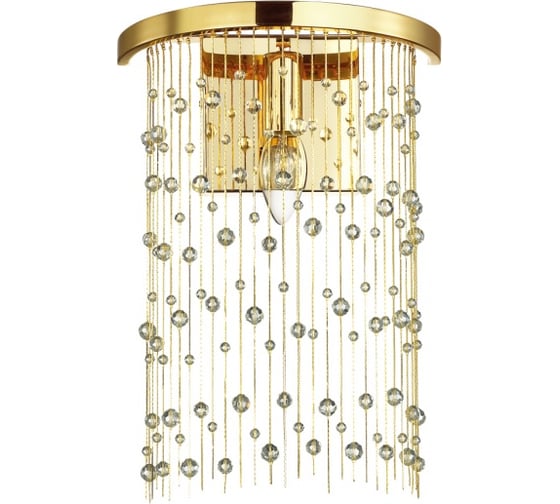 Бра ODEON LIGHT RAINI хрусталь, E14, 1х40W 4844/1W 1