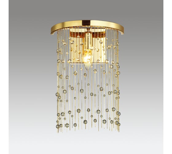 Бра ODEON LIGHT RAINI хрусталь, E14, 1х40W 4844/1W