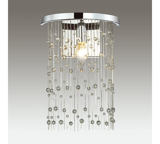Бра ODEON LIGHT RAINI хрусталь, E14, 1х40W 4845/1W