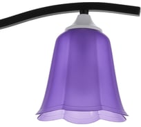 Универсальный плафон BayerLux "Цветок" Е14/Е27 фиолетовый 14х14х13см 4931334