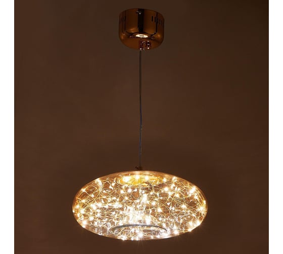 Светильник BayerLux 59921/1 LED 18Вт 3000К золото 30х30х14-94 см 4908753