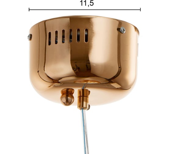 Светильник BayerLux 59921/1 LED 18Вт 3000К золото 30х30х14-94 см 4908753