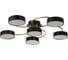 Светильник BayerLux 35442/6 LED, 144Вт, 3000-6000К, черный-золото, 65х65х12 см 4941243 1