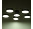 Светильник BayerLux 35442/6 LED, 144Вт, 3000-6000К, черный-золото, 65х65х12 см 4941243 3