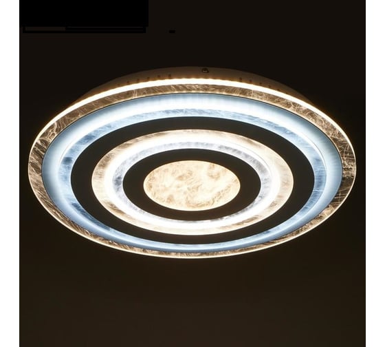 Светильник BayerLux с ПДУ 69531/1 LED 115Вт диммер белый 50х50х6 см 5036438