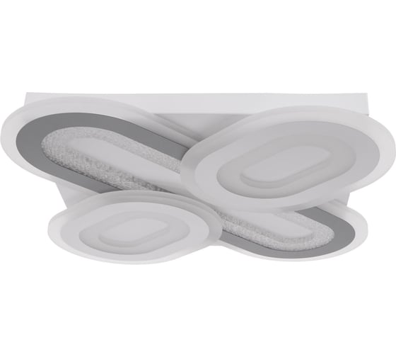 Светильник BayerLux с ПДУ 60618/1 LED 180Вт белый-серый 52х52х5,5 см 4901279