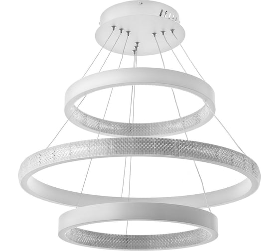 Светильник BayerLux с ПДУ 88014/3 LED 81Вт 3000-6000К диммер белый 60х60х4-104 см 4941109 1