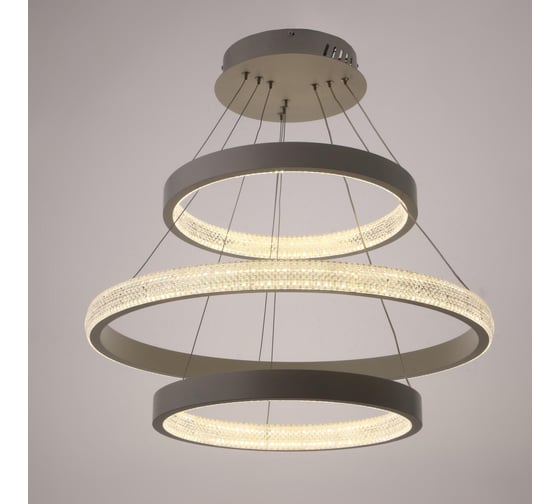 Светильник BayerLux с ПДУ 88014/3 LED 81Вт 3000-6000К диммер белый 60х60х4-104 см 4941109
