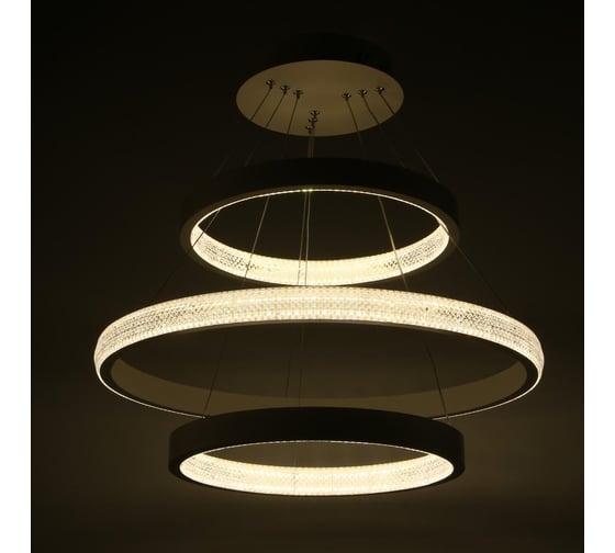 Светильник BayerLux с ПДУ 88014/3 LED 81Вт 3000-6000К диммер белый 60х60х4-104 см 4941109
