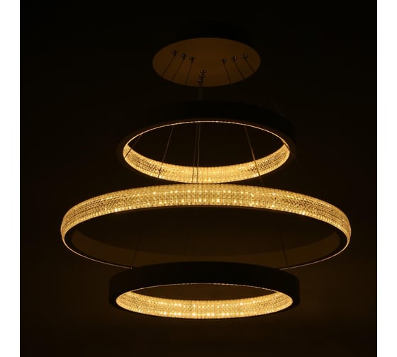 Светильник BayerLux с ПДУ 88014/3 LED 81Вт 3000-6000К диммер белый 60х60х4-104 см 4941109