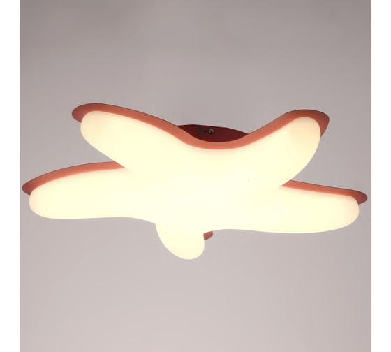 Светильник BayerLux с ПДУ 70536/1 LED 100Вт диммер 3000-6000К розовый 53х53х9,5 см 4941266