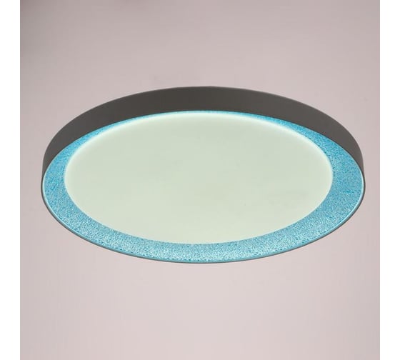 Светильник BayerLux с ПДУ 70540/1 LED 80Вт диммер 3000-6000К белый-синий 52х52х9 см 4941270