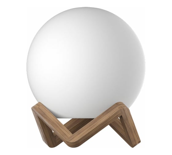 Светильник на деревянной подставке m3light Zig Zag 35см E27 IP40 3000K 12722011