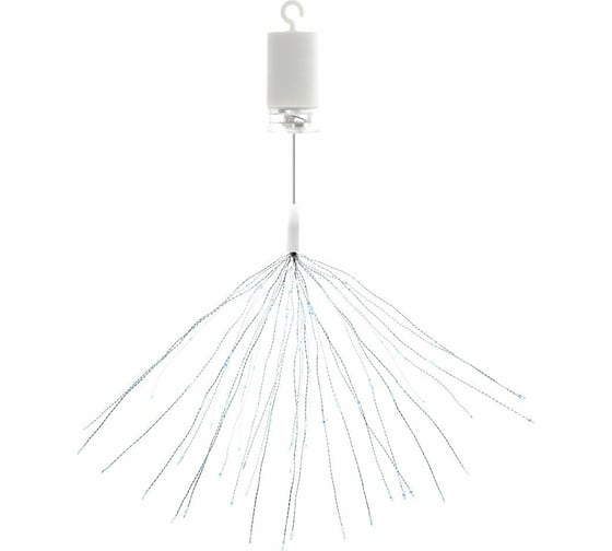 Линейная гирлянда FERON CL595, от батареек, 100 LED, 5000К, статичная, IP20 41655