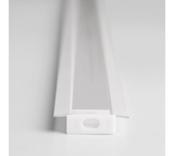 Встраиваемый профиль Elektrostandard LL-2-ALP007 алюминиевый, белый/белый для LED ленты (под ленту до 11mm) a053624