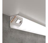 Угловой профиль Elektrostandard LL-2-ALP008 алюминиевый, белый/белый для LED ленты (под ленту до 10mm) a053628