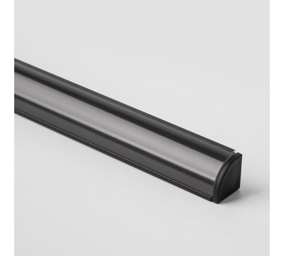 Угловой профиль для LED ленты (под ленту до 10mm) Elektrostandard LL-2-ALP008 алюминиевый, черный/черный a053626