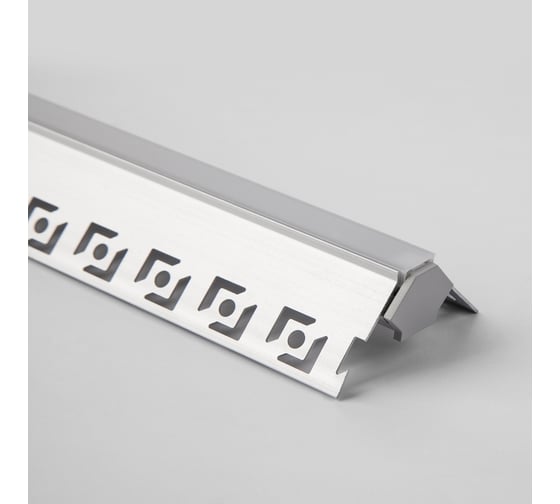Встраиваемый угловой профиль Elektrostandard LL-2-ALP015 (внешний угол) для LED ленты (под ленту 9mm) алюминиевый a053635