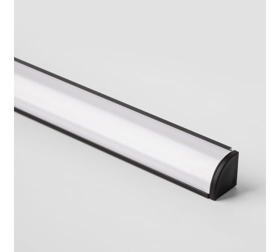 Угловой профиль Elektrostandard LL-2-ALP008 алюминиевый, черный/белый для LED ленты (под ленту до 10mm) a053627