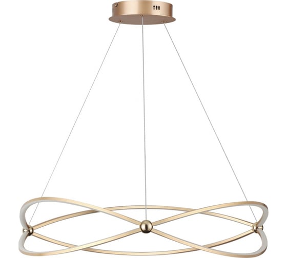 Люстра ODEON LIGHT LESLA акрил, металл, LED, 54W 4730/54L 1