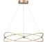 Люстра ODEON LIGHT LESLA акрил, металл, LED, 54W 4730/54L 1