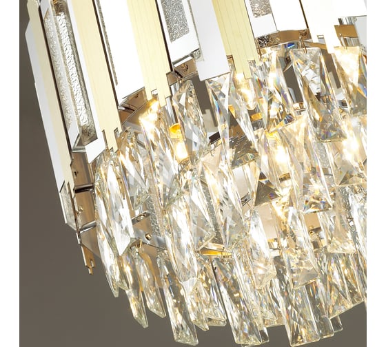 Люстра ODEON LIGHT RUNA металл, стекло, E14, 5х40W 4635/5