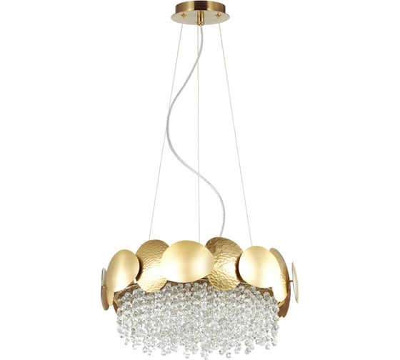 Люстра ODEON LIGHT ULLA металл, хрусталь, E14, 4х40W 4636/4