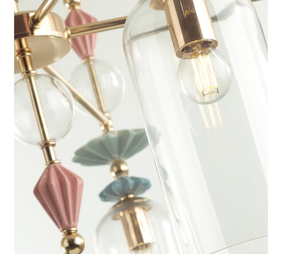 Потолочная люстра ODEON LIGHT BIZET стекло, E14, 3х40W 4855/3C
