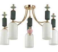Потолочная люстра ODEON LIGHT CANDY стекло, E14, 5х40W 4861/5C