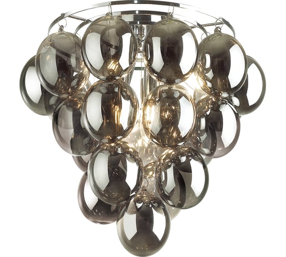 Потолочная люстра ODEON LIGHT GRAPE стекло, E14, 6х40W 4797/6C