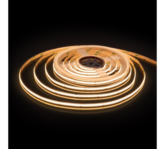 Светодиодная лента Elektrostandard COB, 24V, 352Led, 11W, IP20, 352Led, 3300K теплый белый a053666