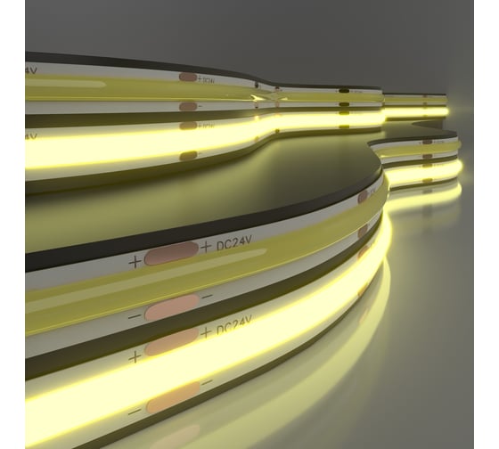 Светодиодная лента Elektrostandard COB, 24V, 352Led, 11W, IP20, 352Led, 3300K теплый белый a053666