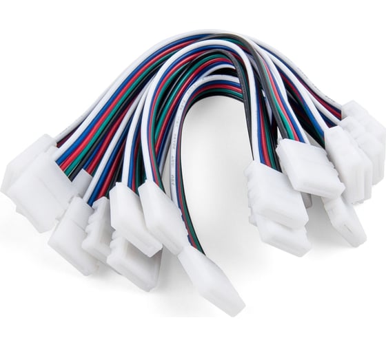 Коннектор Elektrostandard для лент 5050+5050 24V 60Led 14.4W IP20 RGBW, 5050 24V 60Led 14,4W IP20 RGBW гибкий двусторонний (10pkt) a053704