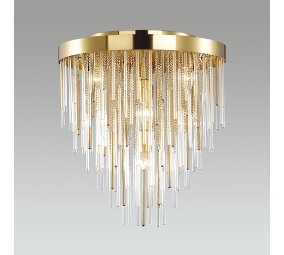 Потолочная люстра ODEON LIGHT AVISTA стекло, E14, 7х40W 4784/7C