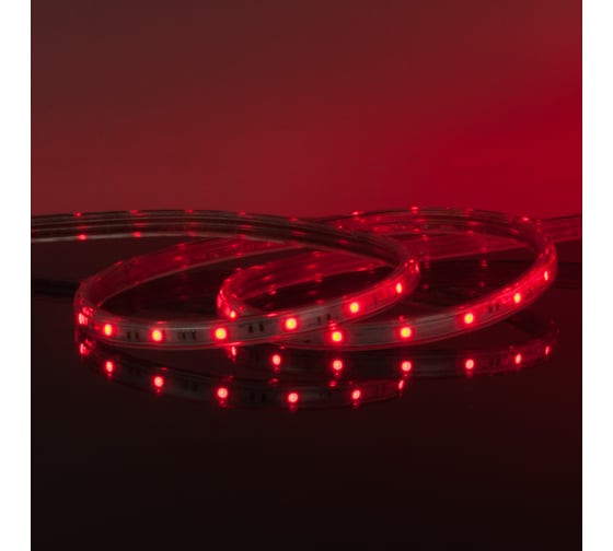 Набор светодиодной ленты Elektrostandard 220V, 4,4W, 60Led, 3528, IP65, красный, 10 м LS a047023