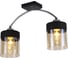 Люстра HIPER 2хЕ27х60Вт BLACK/CHROME H111-2 1
