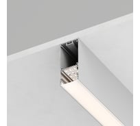 Накладной профиль FERON для светодиодной ленты CAB267 «накладной», цвет серебро, 10378