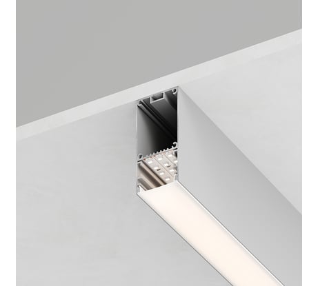 Накладной профиль FERON для светодиодной ленты CAB267 «накладной», цвет серебро, 10378