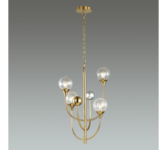 Люстра ODEON LIGHT KELLI стекло, E14, 4х40W 4785/4