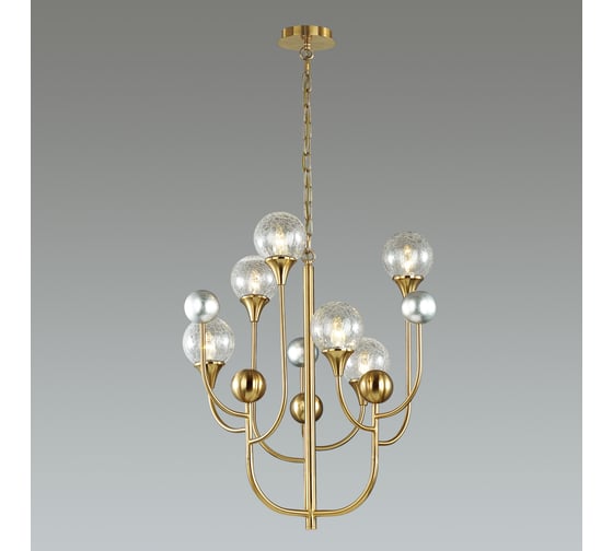 Люстра ODEON LIGHT KELLI стекло, E14, 6х40W 4785/6