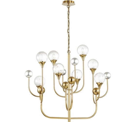 Люстра ODEON LIGHT KELLI стекло, E14, 8х40W 4785/8 1