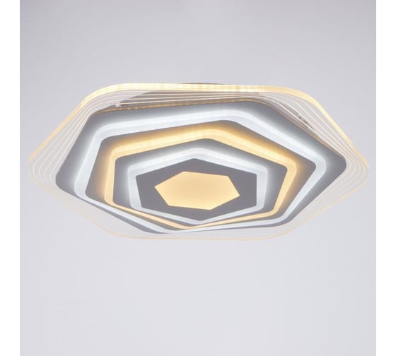 Люстра BayerLux с ПДУ 10001/1 LED 140Вт 3000-6000К диммер 50х50 см 5169331