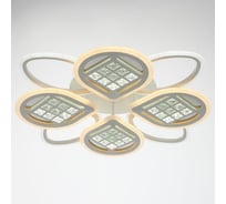 Люстра BayerLux с ПДУ 1150/8 LED 256Вт 3000-6000К диммер белый 73х73х10 см 5250753