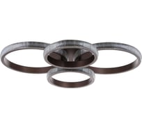 Люстра BayerLux с ПДУ 88002/4 LED 148Вт 3000-6000К диммер кофе 82х64х14 см 4941097