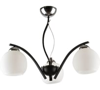 Люстра HIPER 3хE27х60Вт WENGE/CHROME H015-3