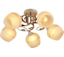 Люстра HIPER 5хE27х60Вт WHITE/GOLD H020-5