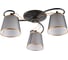 Люстра HIPER 3хE27х60Вт BLACK/GOLD H055-3 1
