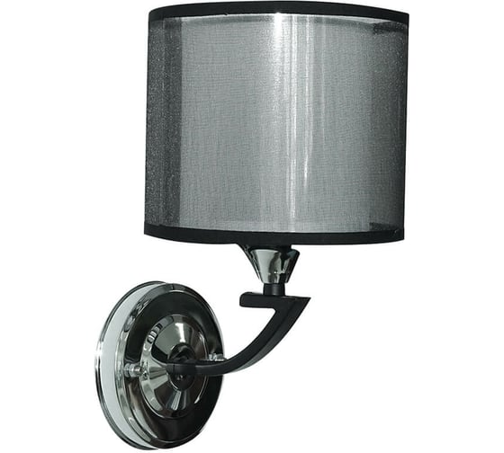 Бра HIPER 1хE27х60Вт BLACK/CHROME H025-1 1
