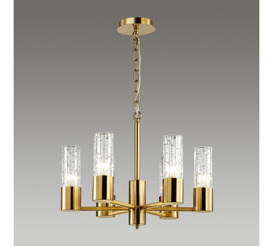 Люстра ODEON LIGHT SABANO стекло, E14, 6х40W 4841/6