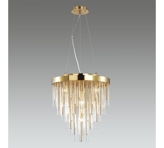 Люстра ODEON LIGHT AVISTA стекло, E14, 7х40W 4784/7